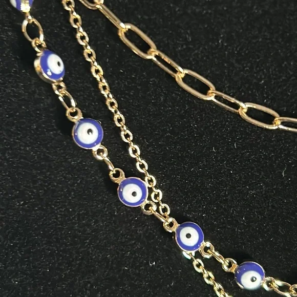 New Lot 8 Piece Gift Christmas Bulk Gold Tone Necklace Fashion Jewelry Set - Picture 8 of 16